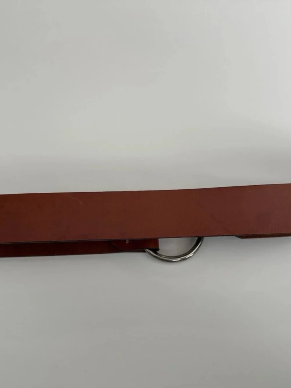Women’s Lilo Espana Leather Circle Belt Spain •Size 34” 85 Cm